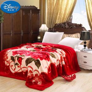 Disney Плед двухслойный 200х230 см, вес 3,5 кг, флис, не линяет, не линяет, цвет Upgraded Version - Xinxingyue - Big Red