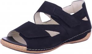Сандалии Waldläufer Adult Heliett Blau, черный