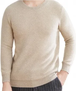 Свитер мужской Cashmere круглый вырез Large SIDUFHAOPKLL