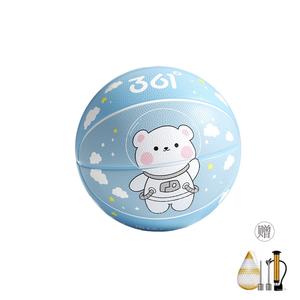 Резиновый баскетбольный мяч для уличных тренировок Unisex China Mainland Version 361°, синий