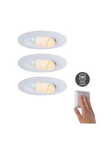 Встраиваемый светодиодный светильник Calla, комплект из 3 штук, поворотный  Paulmann