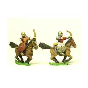 Конные бронированные лучники со щитами, Medieval Miniatures - Later Medieval - Cavalry & Other Mounted Figures (15mm)