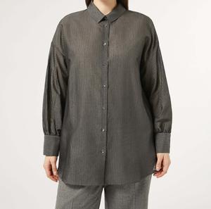 Рубашка FAREA Marina Rinaldi, темно-серый