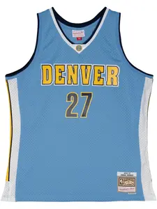 Топ NBA Road Nuggets 2016 Jamal Murray Mitchell & Ness, синий