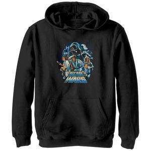 Толстовка с плакатом «Новая надежда» для мальчиков 8–20 лет, классика «Звездных войн» Licensed Character
