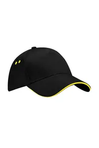 Кепка Ultimate Sandwich с козырьком Beechfield, черный