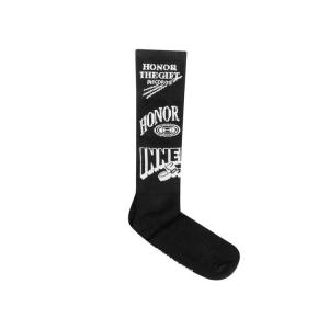 Носки Honor The Gift Mixed Graphic Ribbed Sock, черный