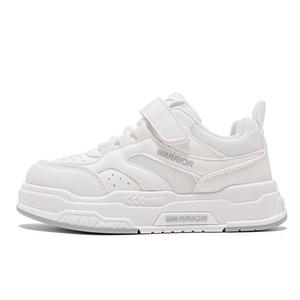 Детские кроссовки для скейтбординга Cloud Sail Series с противоскользящей подошвой, легкие, амортизирующие, с низким верхом WARRIOR, белый/серый