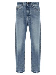 Джинсы с заклепками VERSACE, синий