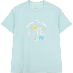 361° Футболка Unisex Tide Teal Crew Neck Moderate Straight Fit