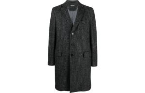 Ermenegildo Zegna Мужской деловой костюм угольно-серый, Coal Gray