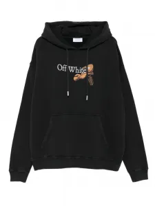 Худи "Стрела Купидона" OFF-WHITE, черный