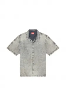 Джинсовая рубашка D-Nabil S8 Diesel, серый