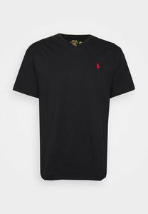 Базовая футболка ФУТБОЛКА CLASSIC FIT ИЗ ДЖЕРСИ С V-ОБРАЗНЫМ ВЫРЕЗОМ Polo Ralph Lauren, черная