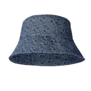 FENDI Джинсовая ведро шляпа, Blue