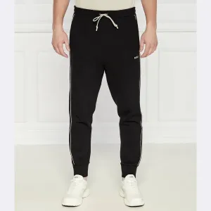 Спортивные брюки хадико стандартного кроя Boss, черный