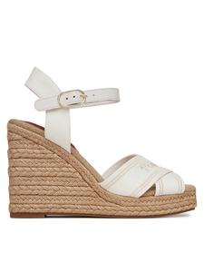 Эспадрильи Tommy Hilfiger Espad High Wedge FW0FW08668 Tommy Hilfiger, экрю