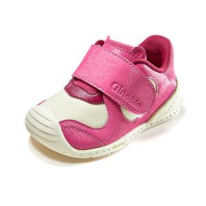 Низкие кроссовки для младенцев и малышей GINOBLE, розовый/белый/слоновая кость