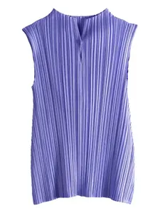 Плиссированный топ PP58JK281 Pleats Please Issey Miyake, фиолетовый