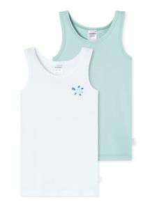 Майка Schiesser, светло-зеленый