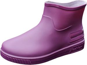 Мужские резиновые ботинки на щиколотку, водонепроницаемые, женские противоскользящие ботинки для работы в саду, на улице, рыбалки, фермерства и садоводства Generic, фиолетовый