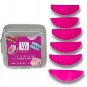 Project Lashes, Подъемные ролики Lami Lashes, Фуксия, 6 пар