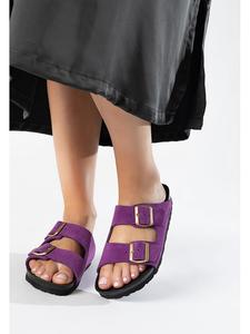 Мюли BAYTON, фиолетовый