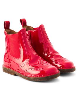 Лакированные сапоги Pèpè, цвет rosso