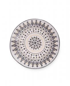 Сервировочная миска Sara Miller Artisanne Noir среднего размера Portmeirion, белый