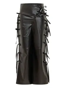 Брюки с бантом A.W.A.K.E. Mode, черный