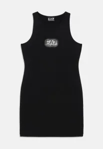 Платье, трикотажное платье Ea7 Emporio Armani, Black