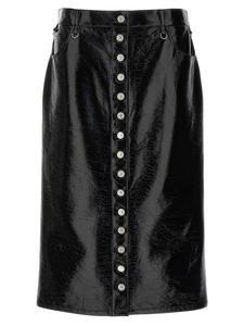 Юбка 'Multiflex' Courrèges, черный