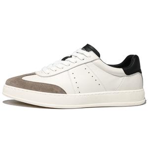 Millies Мужские скейтерские кеды MILLIE'S Low Top бело-серые всесезонные, цвет White Dark Gray All-Season
