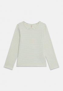 Топ ONLY MINI KMGMAUDE LIFE STRIPE , Birch/Off-White