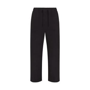 Мужские свободные прямые брюки SKIMS Jersey Lounge, цвет Obsidian