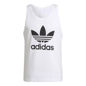 Майка Men's adidas originals Trefoil Tank Contrasting Colors Large Logo Sports Training Vest White, белый