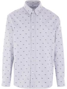 Maison Kitsuné Профиль Рубашка Fox, серый