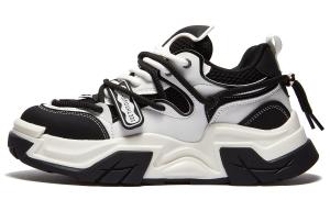 Антискользящие износостойкие низкие массивные кроссовки унисекс RIFUGIO VO', розовые