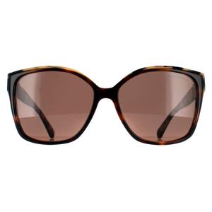 Квадратный темно-черепаховый и кремово-черепаховый MK2201 Malia Michael Kors, коричневый