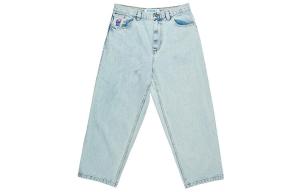 Джинсы унисекс POLAR SKATE CO, Голубой новый логотип