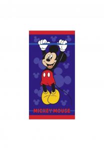 Полотенце детское Disney Mickey Mouse с принтом, 70 x 140 см, синий