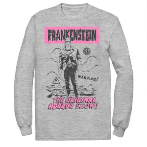 Мужская универсальная футболка с плакатом Monsters Old Franky Licensed Character