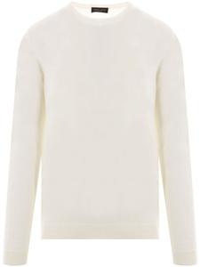 Roberto Collina свитер из мериносовой шерсти, нейтральный цвет