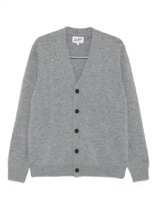 Шерстяной кардиган Mc2 Saint Barth, серый