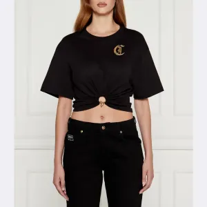 Укороченная блузка Just Cavalli, черный