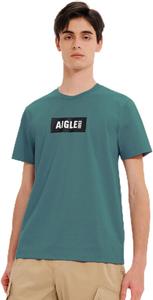 Футболка мужская Aigle Official UVC с круглым вырезом ZTHAW10, темно-синий