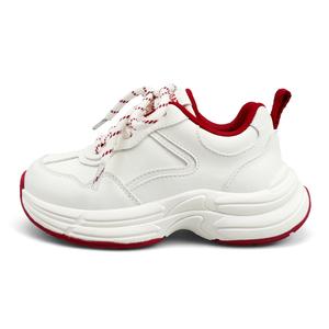 Нескользящие, износостойкие, легкие, амортизирующие кроссовки для детей ST&SAT KIDS, красный