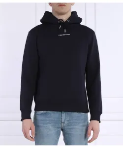 Утепленная толстовка «Монолог» Regular fit Calvin Klein Jeans, синий