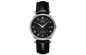 MIDO Часы Baroncelli Automatic Mechanical Movement Men's Watch Watch 39mm Black Dial, Black
