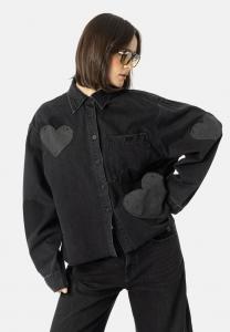 Блуза Elias Rumelis BEBA, Black Shadow Wash/Black